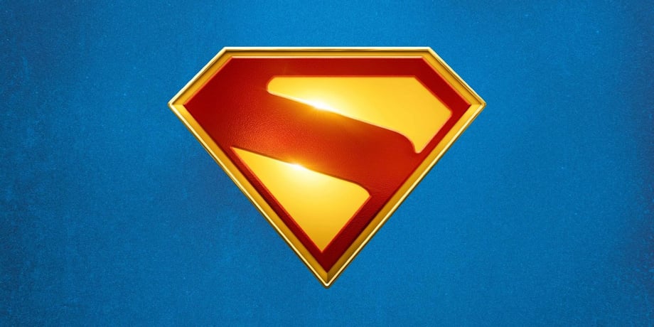 James Gunn Reveals Best & Brightest Look Yet At New Superman Logo 1 Year  Before DC Movie's Release