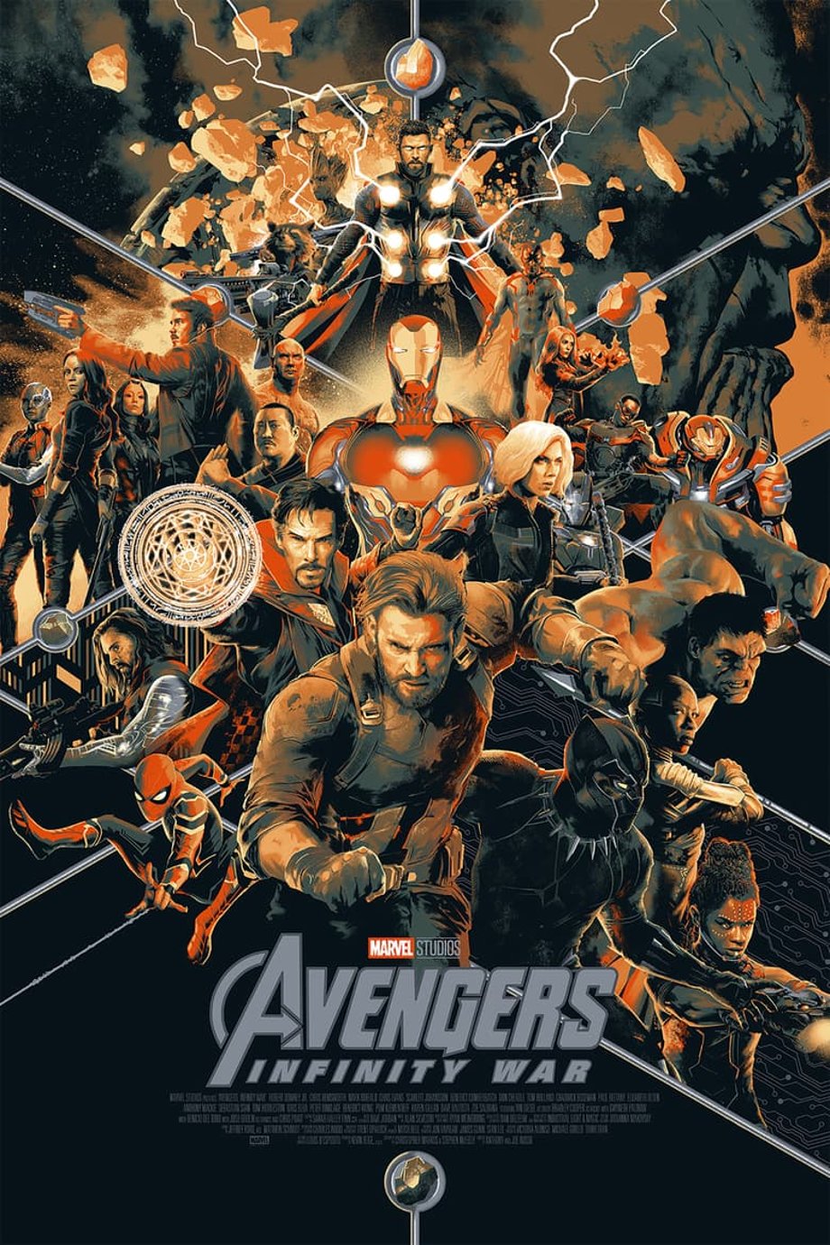 Infinity WarÂ&nbsp;(Regular / Timed Edition) Mondo poster