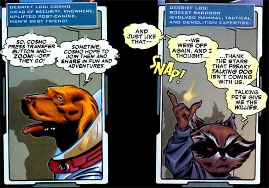 Cosmo and Rocket