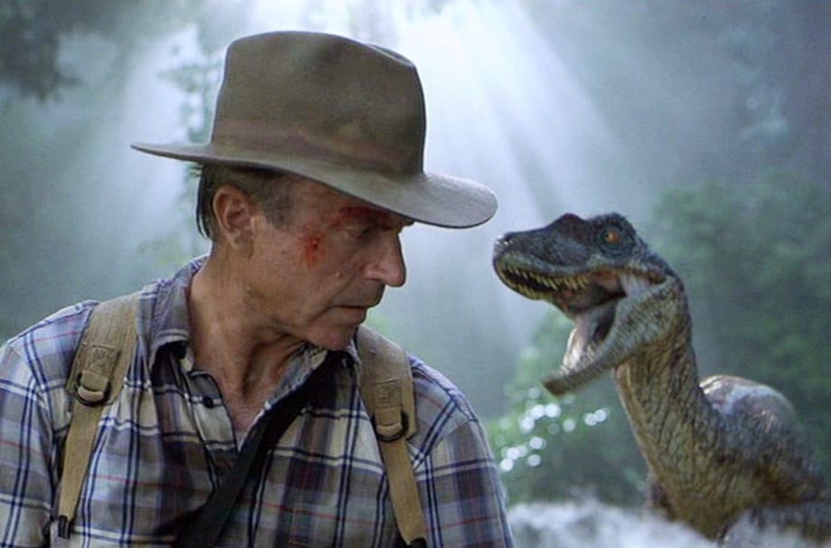 JURASSIC PARK Star Sam Neill Praises JURASSIC WORLD; Says The "Actors Were Real Good"
