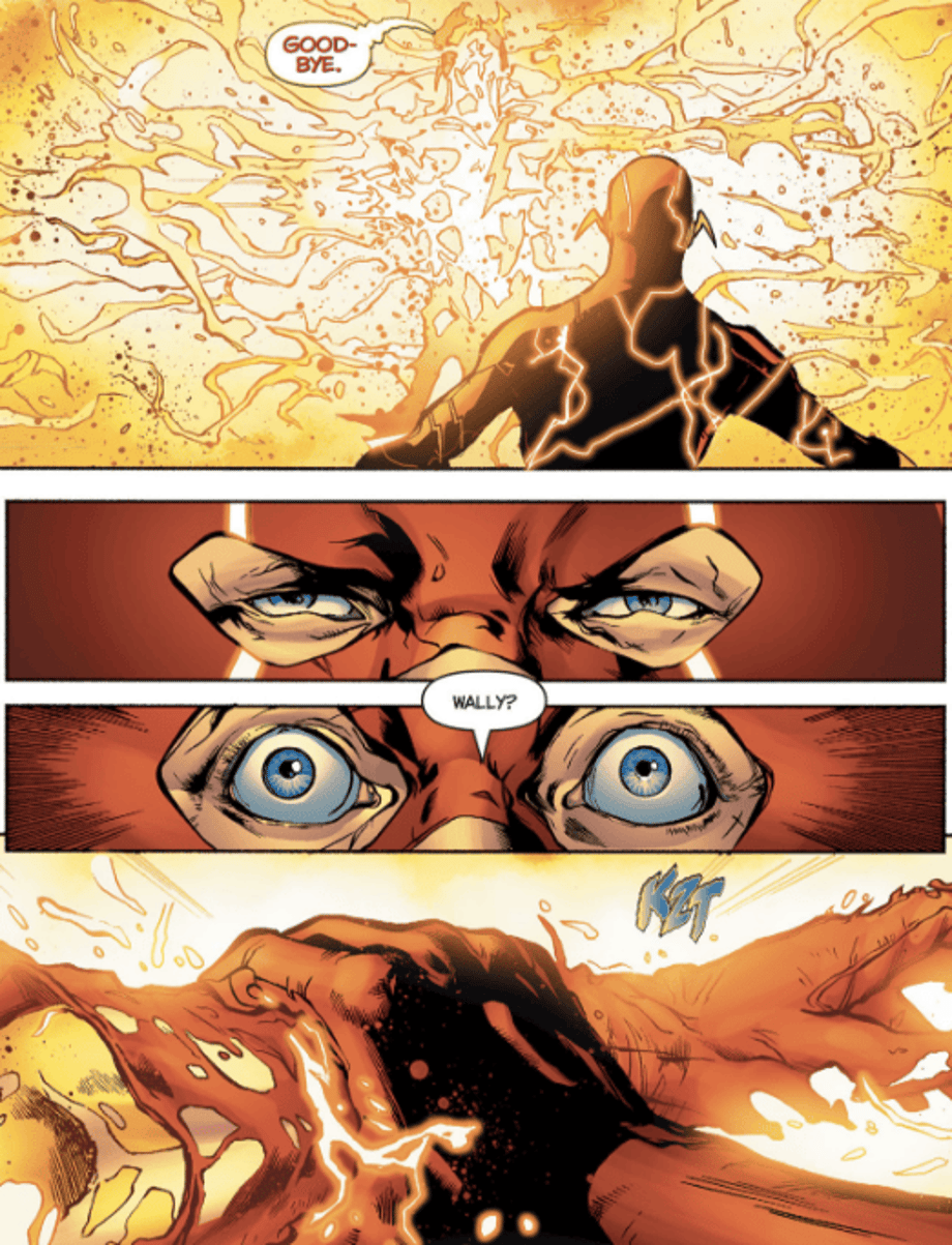 Rebirth 1 Barry Saves Wally