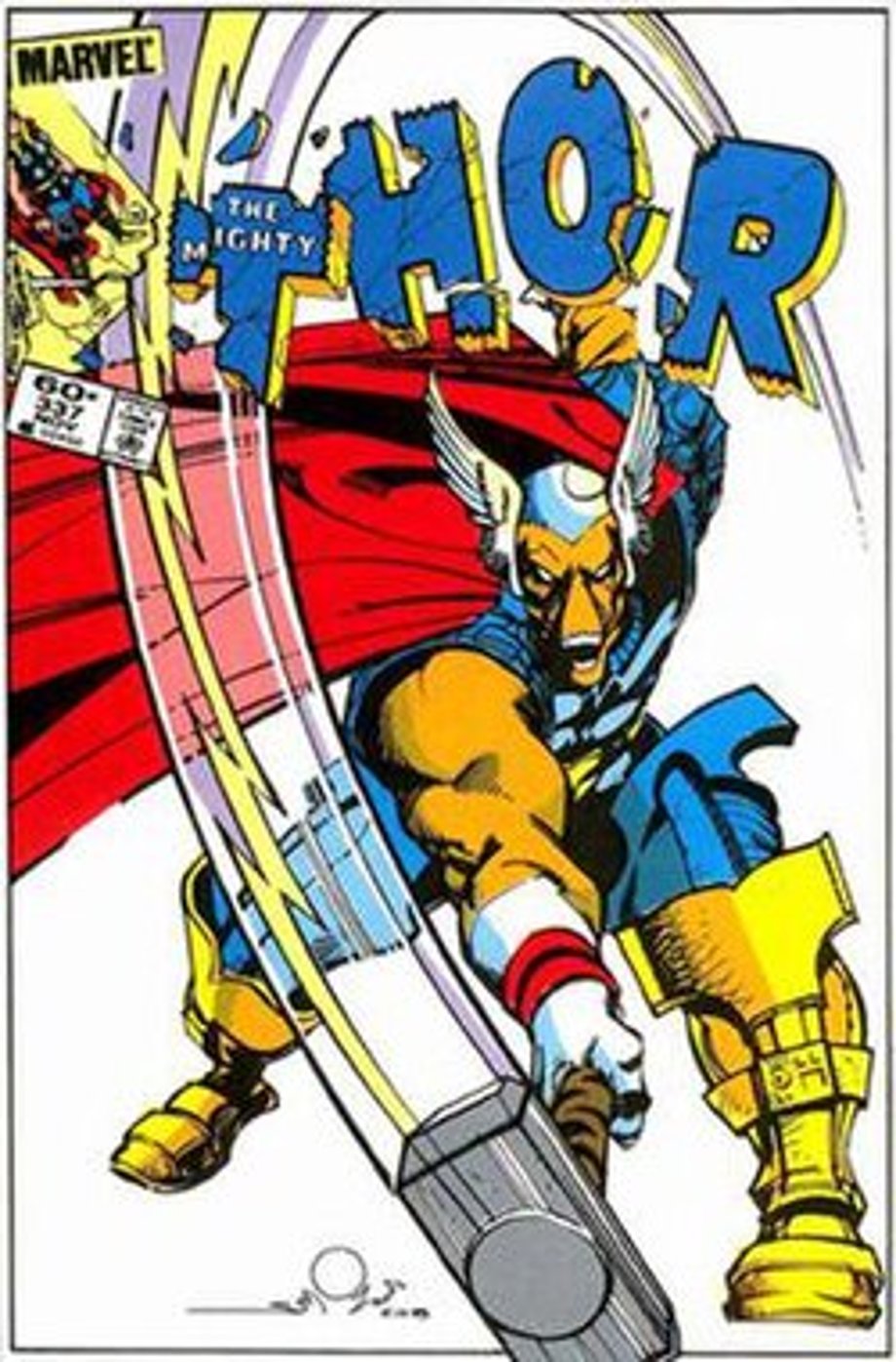 Image result for the ballad of beta ray bill comic cover