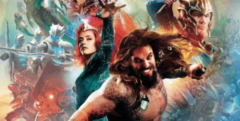 AQUAMAN Promo Art Provides Another Look At Arthur Curry's Classic Orange & Green Costume