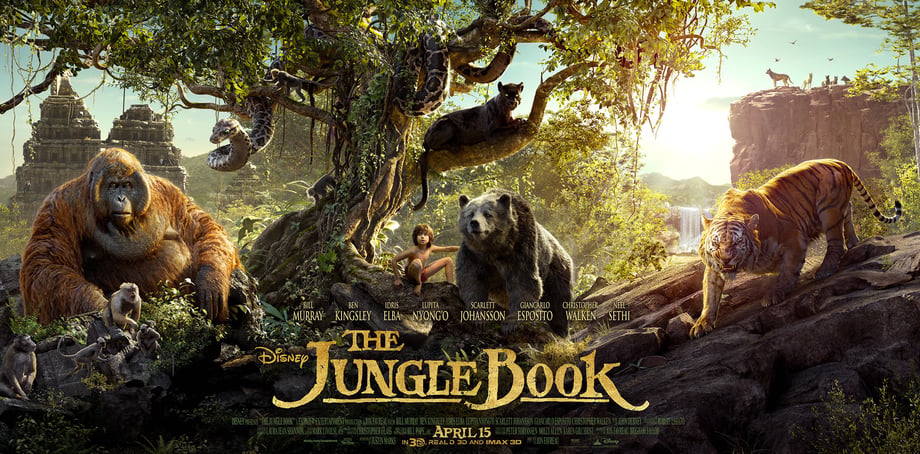 'Baloo,' 'Bagheera,' & More Speak In Breathtaking Super Bowl Trailer For Jon Favreau's THE JUNGLE BOOK