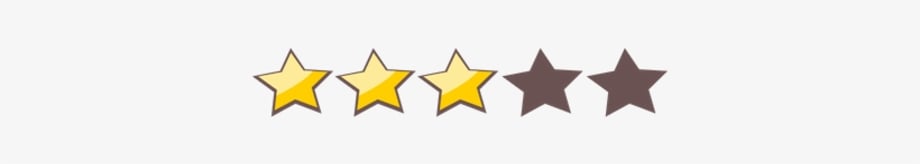 Stars Voting 3 Stars - 5 Star Rating PNG Image | Transparent PNG Free  Download on SeekPNG