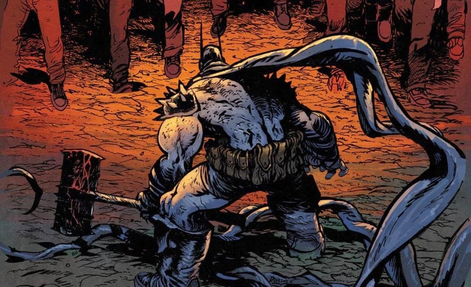 ABSOLUTE BATMAN ANNUAL #1 Finds The Dark Knight "Beating Up White Nationalists"