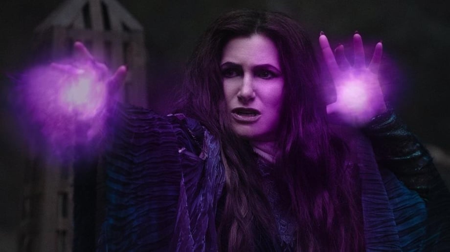 AGATHA ALL ALONG Stills Show The Title Witch Powering Up As Joe Locke Reveals Intriguing New "Teen" Details
