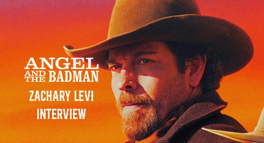 Angel and the Badman Star Zachary Levi On Remaking John Wayne Classic, Chuck, & Tangled Parallel (Exclusive)