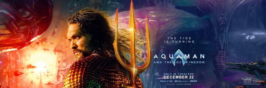 AQUAMAN Clashes With Black Manta In Exciting New Clips From THE LOST KINGDOM
