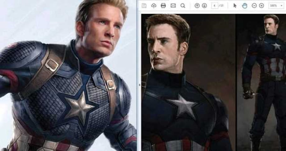 AVENGERS 4 Leaked Promo Art Spotlights A Beardless Captain America, Thanos, Ant-Man & More