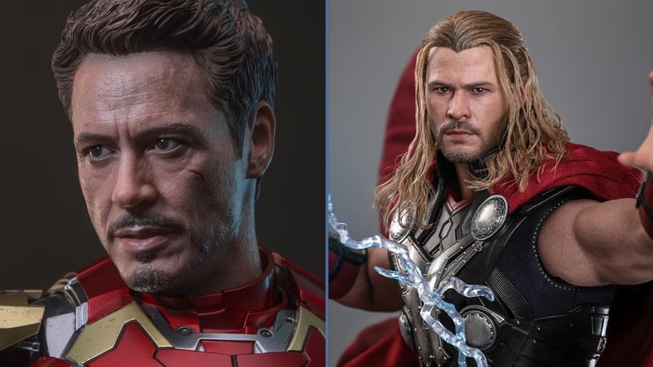 AVENGERS: AGE OF ULTRON Hot Toys For Iron Man And Thor Rank Among Their Most Realistic Figures Yet