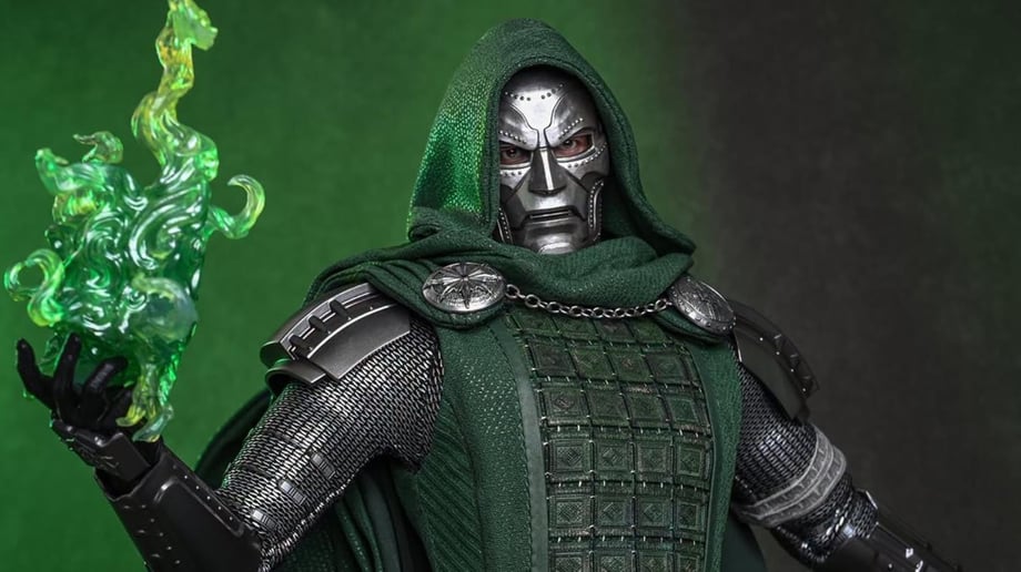 Avengers: Doomsday: Doctor Doom Hot Toys Figure Reveals Best Look Yet At Costume, Powers, And Throne