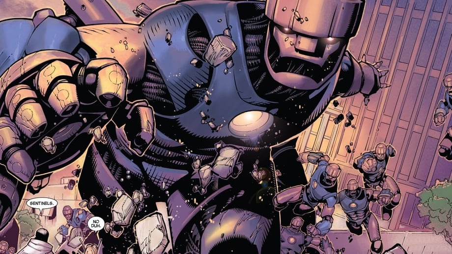 AVENGERS: DOOMSDAY Set Photo Reveals A Birds-Eye View Of A Downed Sentinel - Possible SPOILERS