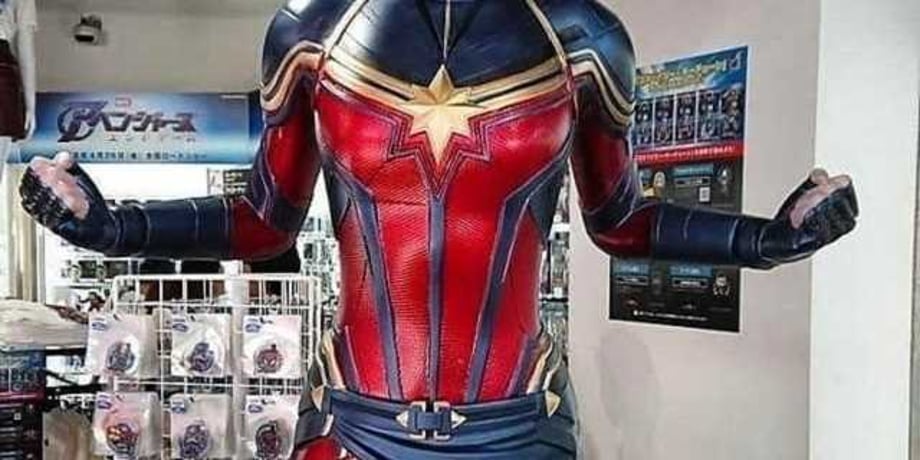 AVENGERS: ENDGAME - Captain Marvel's Badass New Costume Shown Off In All Its Glory At Recent Event