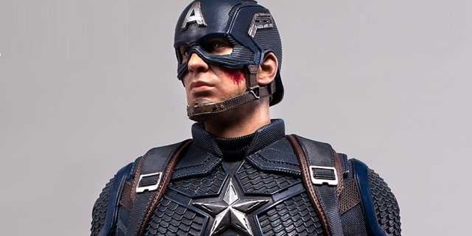 AVENGERS: ENDGAME - Iron Studios Statue Offers A Detailed Look At Captain America Wielding Mjolnir