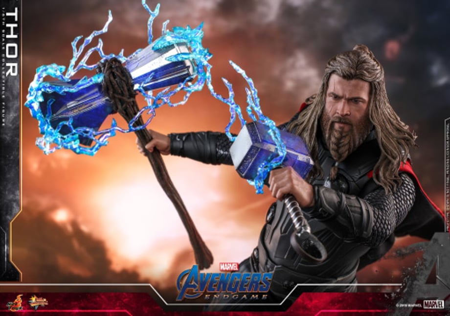 AVENGERS: ENDGAME - The God of Thunder THOR Gets A Mighty Spotlight In The Latest Hot Toys Reveal