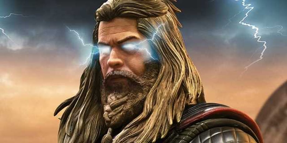 AVENGERS: ENDGAME Iron Studios Thor Statue Shows Off The God Of Thunder's Awesome New Viking Warrior Look