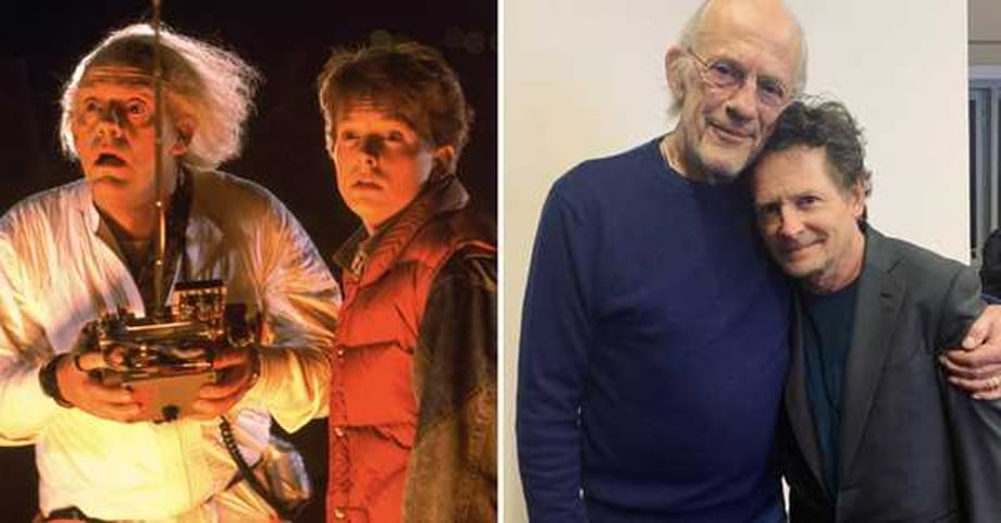 BACK TO THE FUTURE Stars Michael J. Fox And Christopher Lloyd Reunite For Charity Event