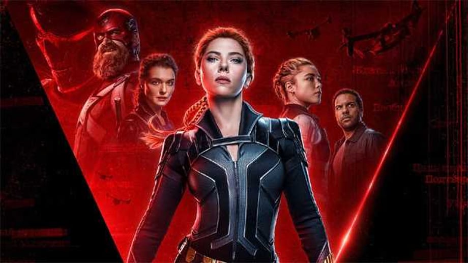 BLACK WIDOW Promo Art Features Taskmaster And Natasha In Her New And Classic Costumes