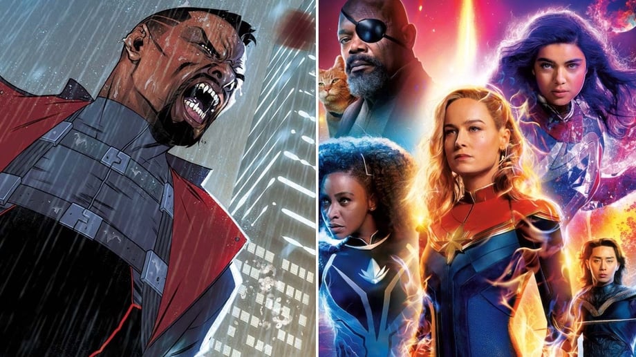BLADE Undergoing Changes After Vampire Hunter Was Relegated To "Fourth Lead"; New Details On THE MARVELS' Woes