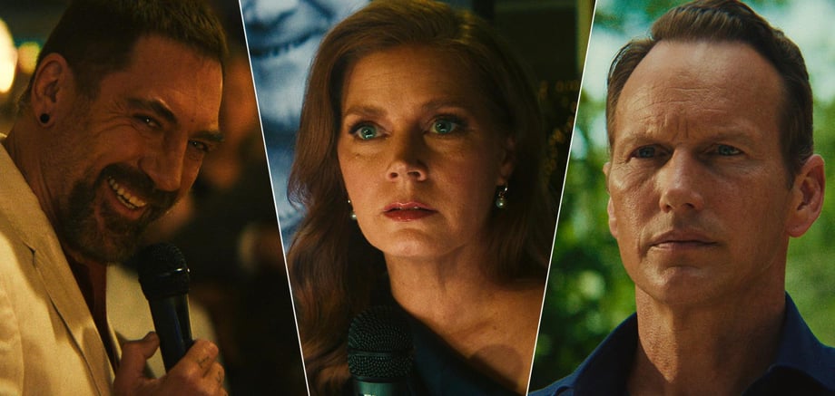 CAPE FEAR: Javier Bardem Hunts Amy Adams & Patrick Wilson In Chilling New Trailer For Upcoming Miniseries