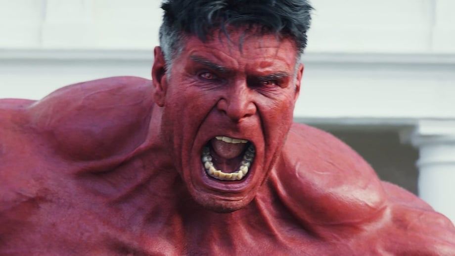 CAPTAIN AMERICA: BRAVE NEW WORLD "Silence Your Phones" Promo Teases The President's Red Hulk Transformation