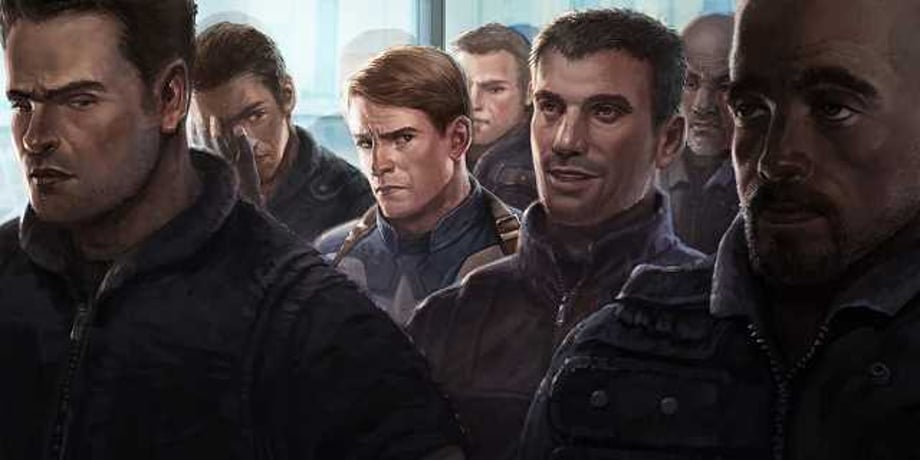 CAPTAIN AMERICA: THE WINTER SOLDIER Concept Art Takes Us Into That Elevator And Reveals Alternate Costumes