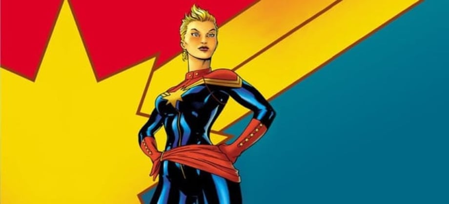 CAPTAIN MARVEL: Clearer Version of SDCC Art Gives Us A Much Better Look At Brie Larson As Carol Danvers