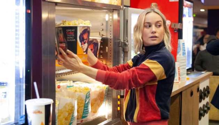 CAPTAIN MARVEL Star Brie Larson Surprises Moviegoers During A Saturday Night Screening