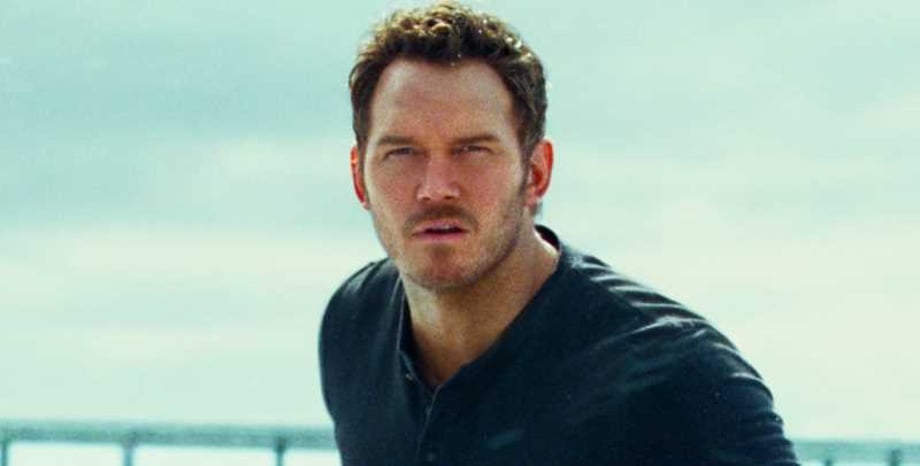 Chris Pratt Brings A Knife To A Dinosaur Fight In A New Photo From JURASSIC WORLD: DOMINION