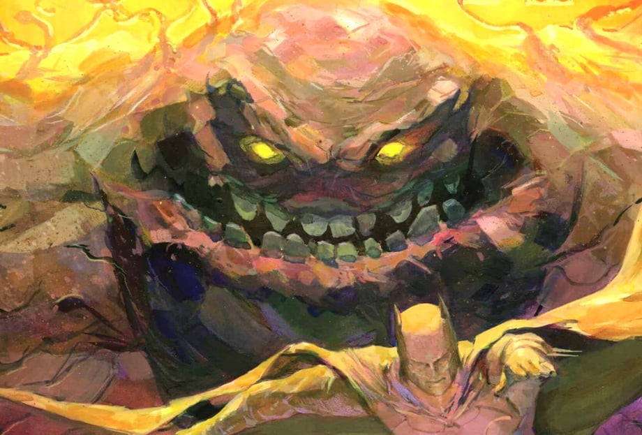 Clayface Director Promises "A Lot Of Gore"; Jim Lee Shares Monstrous Final Form Artwork At SDCC