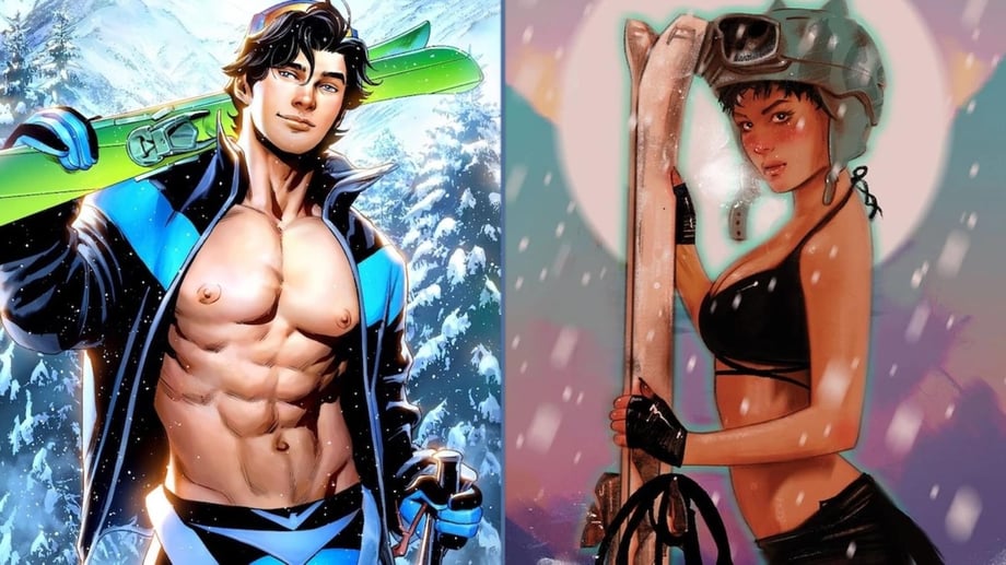 DC's "Sweater Weather" Variant Covers Are Exactly The NSFW Comic Book Fix You Needed Today