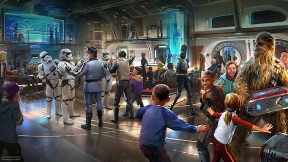 Disney's STAR WARS: GALACTIC STARCRUISER "Hotel" Set To Open In 2021; New Concept Art Revealed