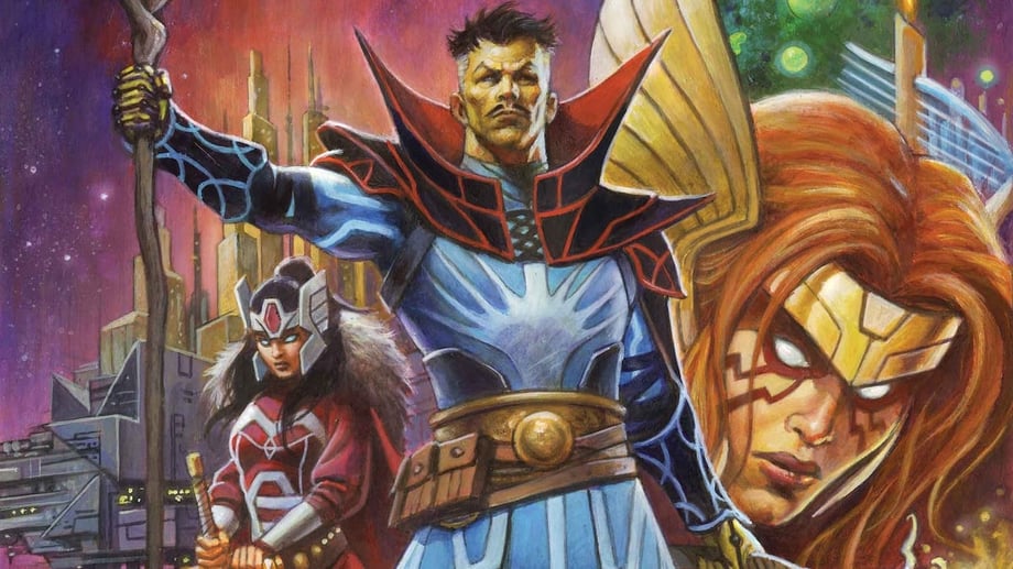 DOCTOR STRANGE Teams Up With Angela For New Comic Book Series Taking Him On A Journey Through The Cosmos