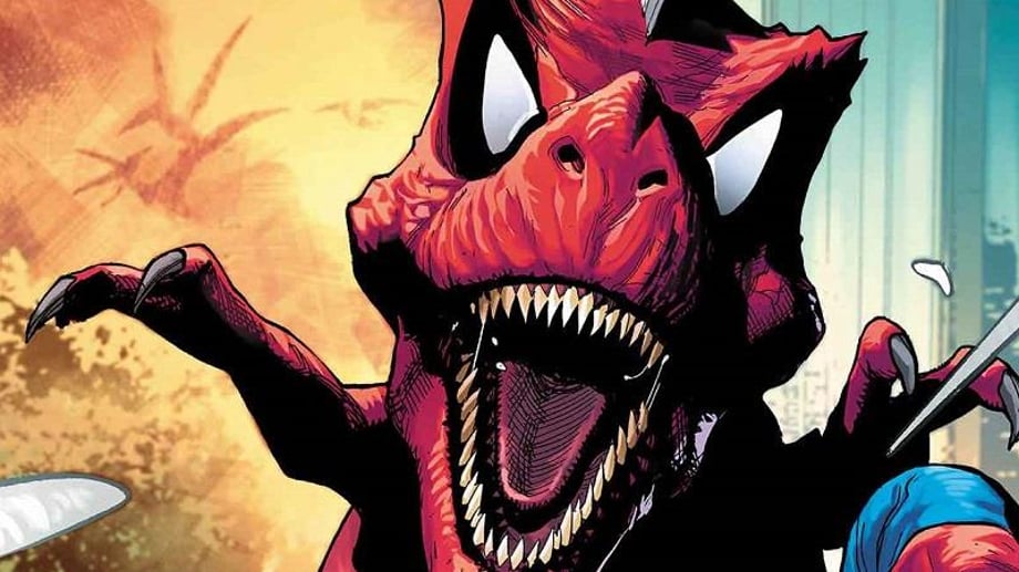 EDGE OF SPIDER-VERSE Variant Cover Introduces The World To The Amazing Spider-Rex