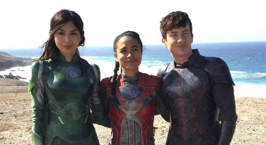 ETERNALS Star Gemma Chan Shares Behind-The-Scenes Photos Featuring Some Of Her Castmates