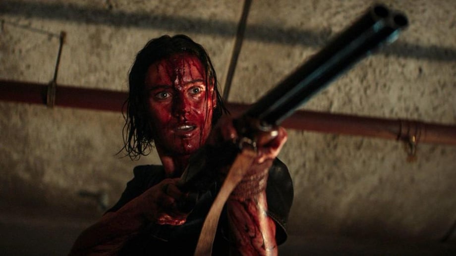 EVIL DEAD BURN Wraps Production; Hunter Doohan Deals With A Deadite In First BTS Teaser