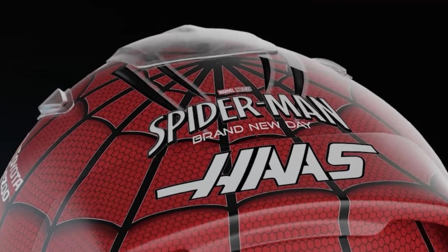 F1 Driver Esteban Ocon And Tom Holland Reveal Special Spider-Man: Brand New Day Helmet