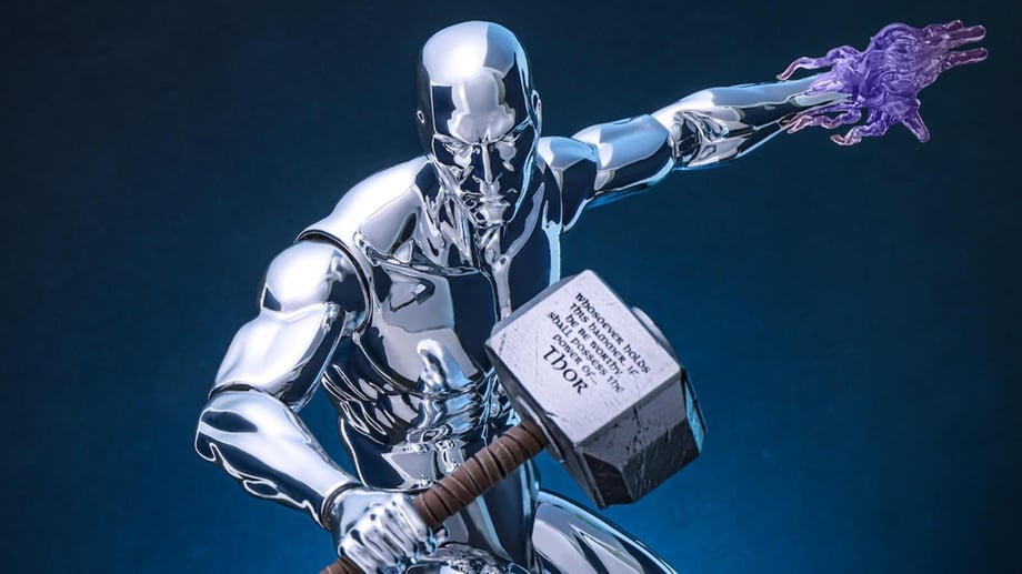 FANTASTIC FOUR: Classic Silver Surfer Gets His Own Hot Toys Figure And He's Pretty Awesome