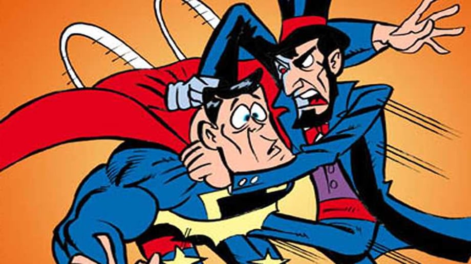 FLEISCHER Battles CYBER-ABE in the Animated Short "Dead Presidents Gone Wild"