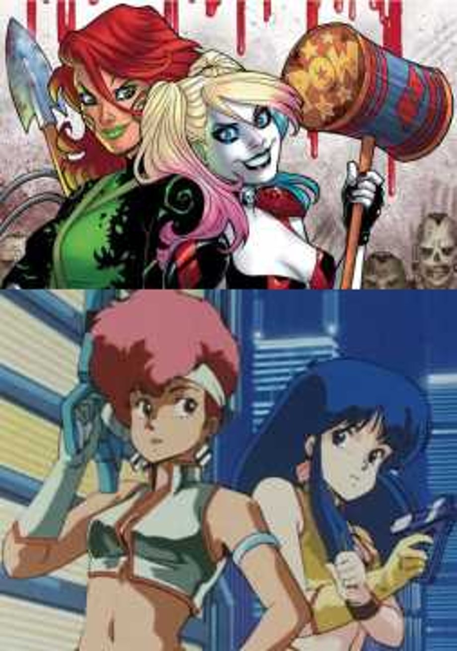 FlixMentallo21 Presents: "Harley and Ivy Meet The Dirty Pair"