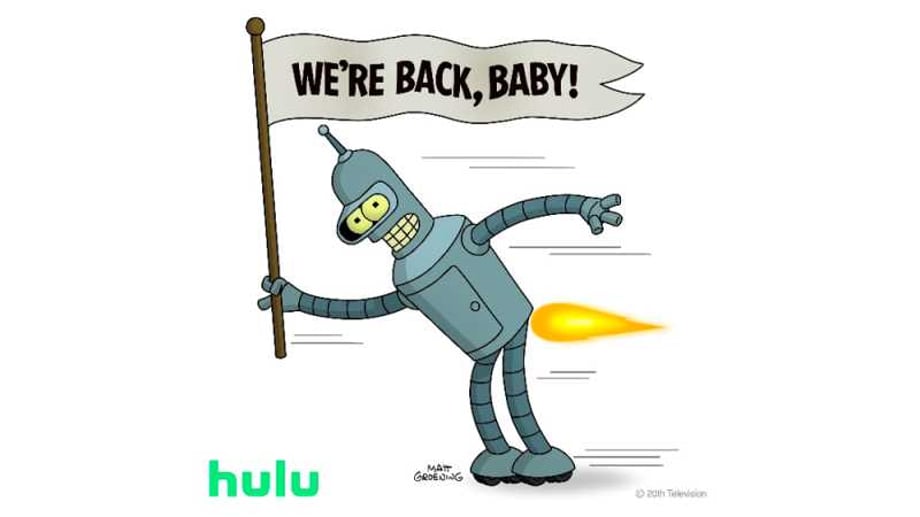 FUTURAMA Star John DiMaggio Set To Return For Hulu Revival: "I’M BACK, BABY! BITE MY SHINY METAL ASS!"