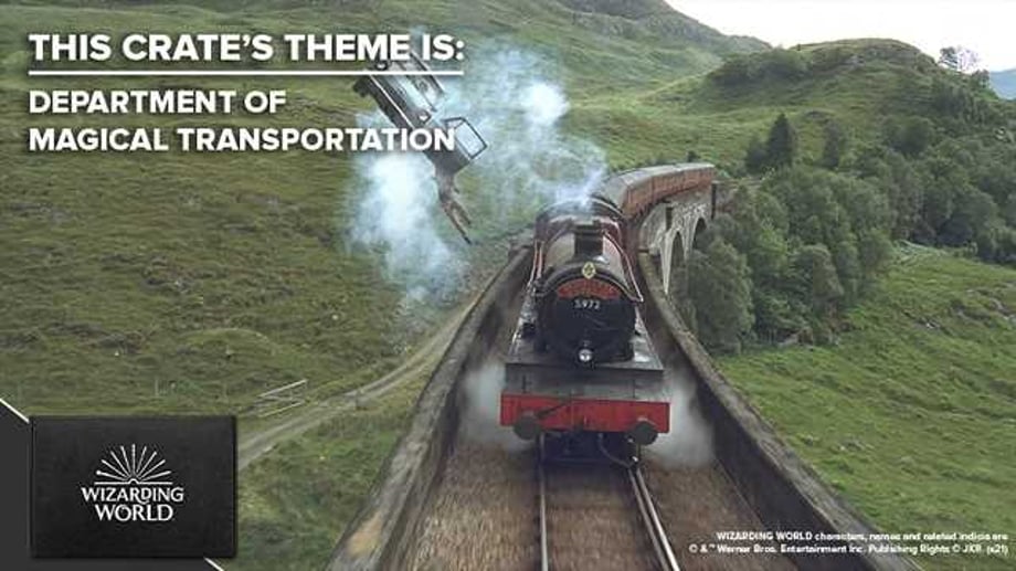 HARRY POTTER: Check Out Loot Crate's January Wizarding World Crate: "Department of Magical Transportation"