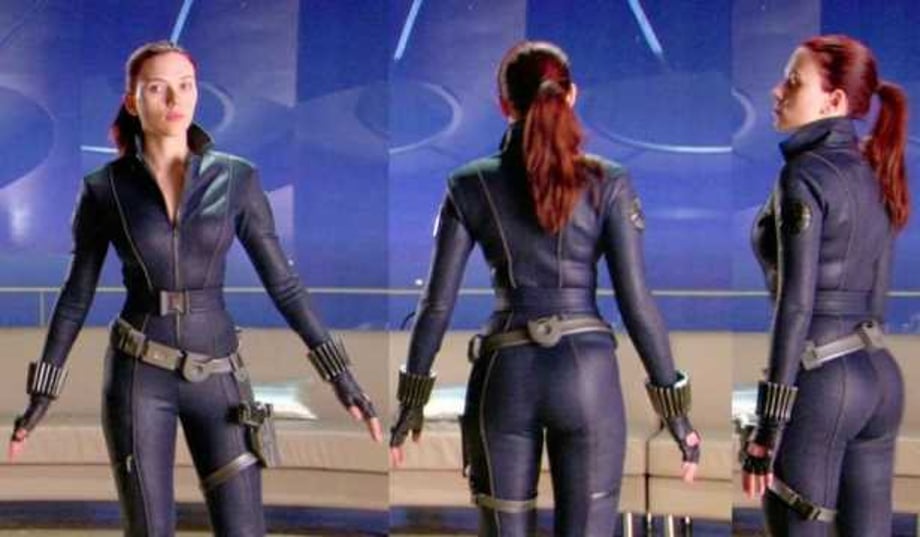 IRON MAN 2 Costume Test Photo Spotlights Scarlett Johansson's First Appearance As BLACK WIDOW