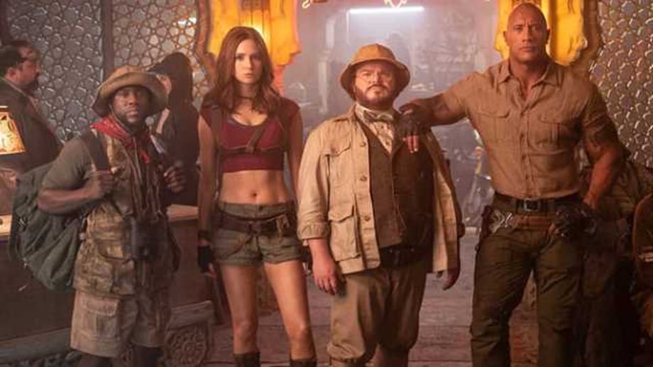 JUMANJI 3 Stars Are "Back In The Game" As Set Photos And Videos Tease Filming In The Desert