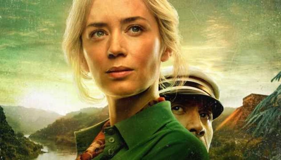 JUNGLE CRUISE: Emily Blunt & Dwayne Johnson Share A Pair Of Funny "Official" Posters; New Trailer Tomorrow