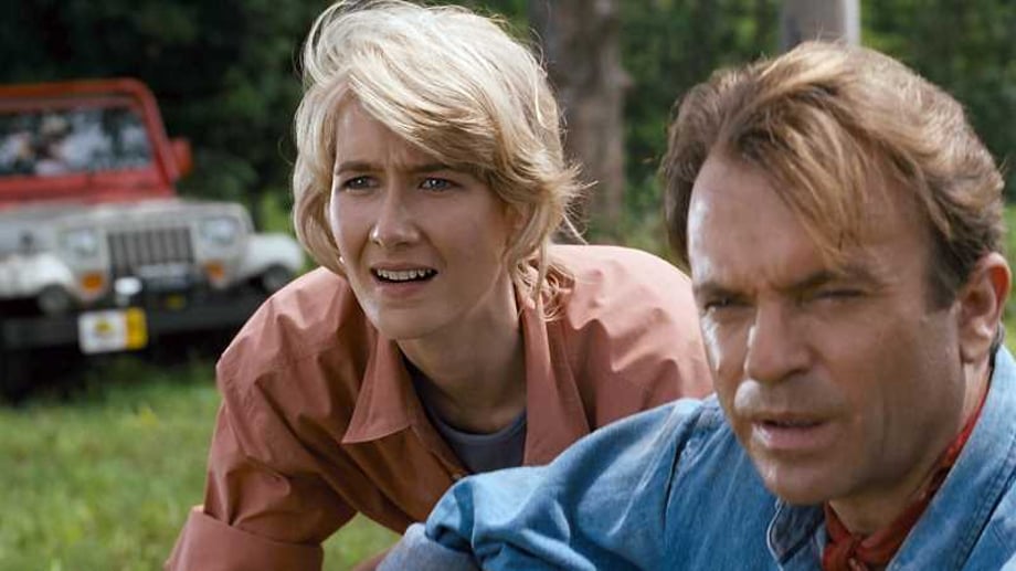 JURASSIC PARK Star Laura Dern Looks Back At "Inappropriate" Age Difference Between Ellie And Sam Neill's Alan