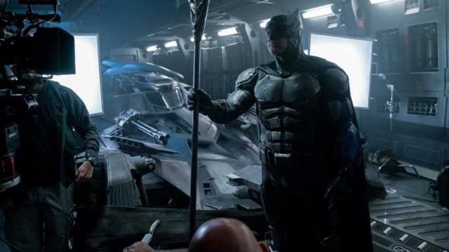 JUSTICE LEAGUE Director Zack Snyder Shares More BTS Images As A New "Big Guns" TV Spot Is Released Online