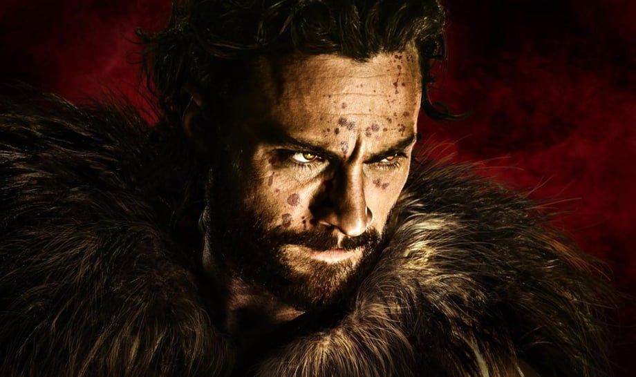 KRAVEN THE HUNTER Star Aaron Taylor Johnson "Wolfs Out" In First Set Photos From Robert Eggers' WERWULF