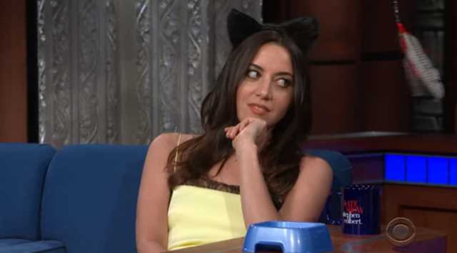 LEGION Actress Aubrey Plaza Wants To Play Catwoman; Check Out Her "Audition" On THE LATE SHOW